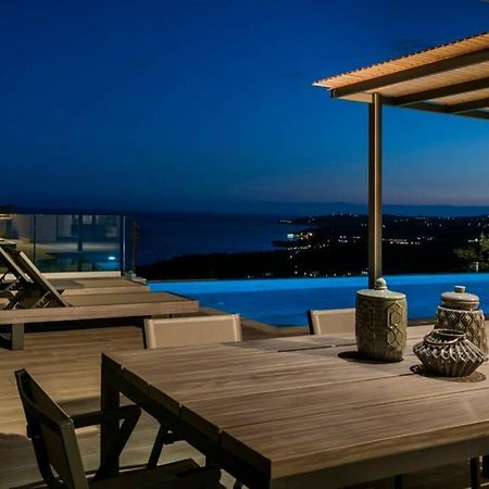 Color Villas-New Villa Green At Trapezaki With Private Pool Mousata Zewnętrze zdjęcie